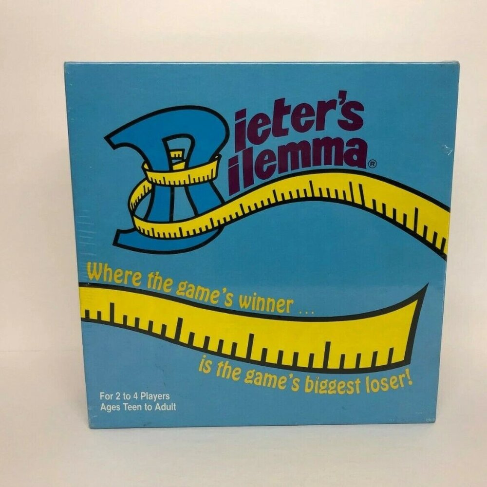 Vintage New Board Game 1990 Dieter's Dilemma Where the Winner is Biggest Loser